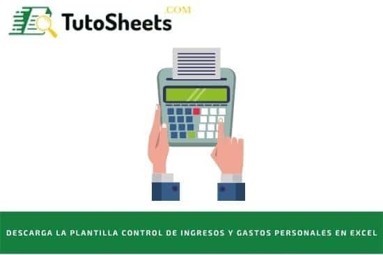 Plantilla control de ingresos y gastos personales en Excel gratis: