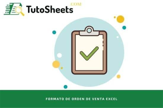 Formato de orden de venta Excel
